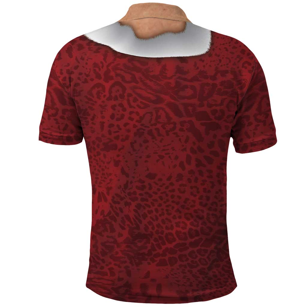 Christmas Costume Polo Shirt Muscle Santa - Wonder Print Shop