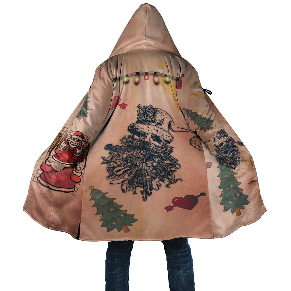 Christmas Costume Cloak Funny Hairy Body Xmas Tattoo - Wonder Print Shop