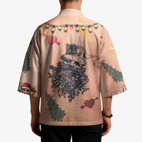 Christmas Costume Kimono Funny Hairy Body Xmas Tattoo - Wonder Print Shop