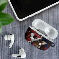 Polish American Heritage Month AirPods Case Eagle With Grunge Style - Wonder Print Shop
