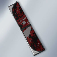 Polish American Heritage Month Auto Sun Shade Eagle With Grunge Style - Wonder Print Shop