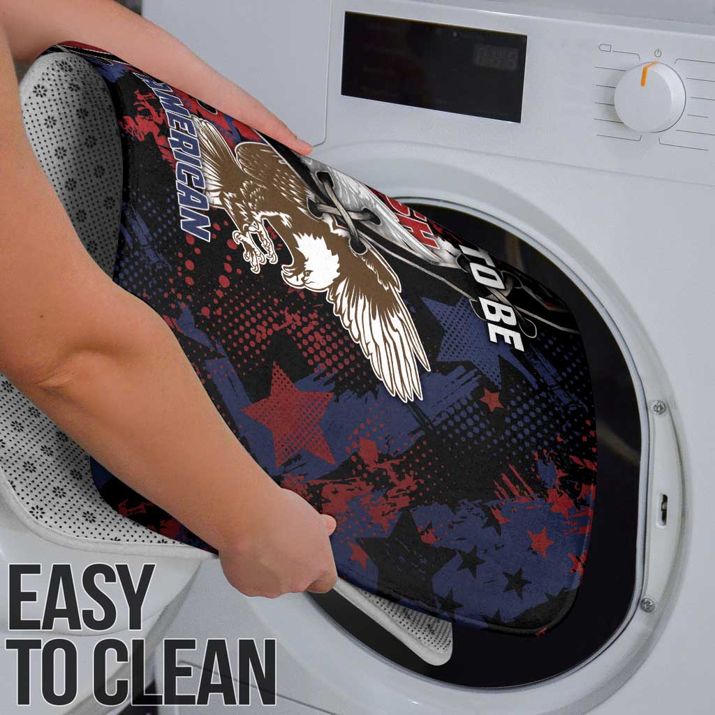 Polish American Heritage Month Bathroom Set Eagle With Grunge Style - Wonder Print Shop