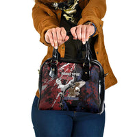 Polish American Heritage Month Shoulder Handbag Eagle With Grunge Style - Wonder Print Shop