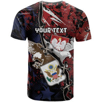 Personalized Polish American Heritage Month T Shirt Eagle With Grunge Style - Wonder Print Shop