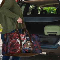 Polish American Heritage Month Travel Bag Eagle With Grunge Style - Wonder Print Shop