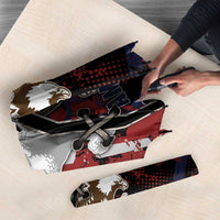 Polish American Heritage Month Umbrella Eagle With Grunge Style - Wonder Print Shop