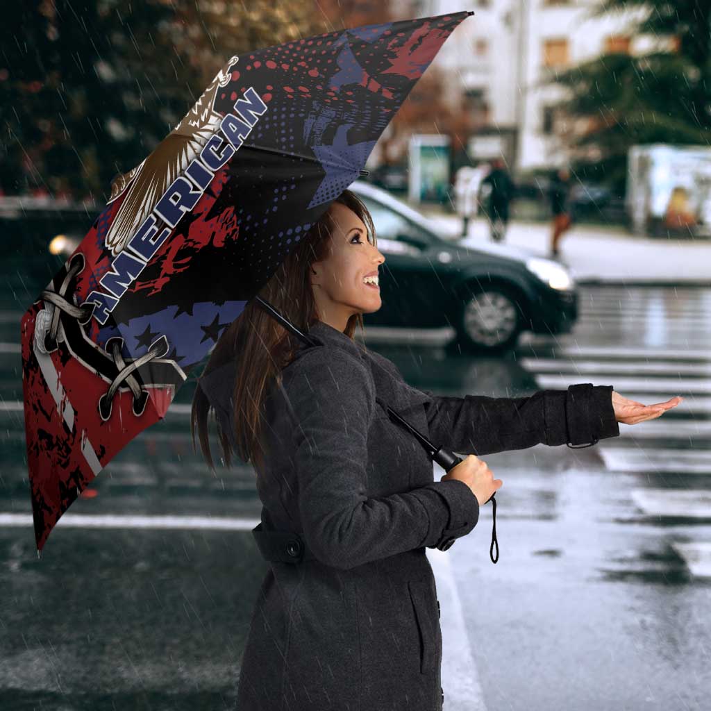Polish American Heritage Month Umbrella Eagle With Grunge Style - Wonder Print Shop
