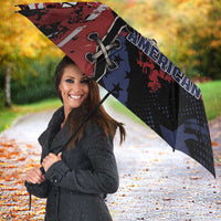 Polish American Heritage Month Umbrella Eagle With Grunge Style - Wonder Print Shop