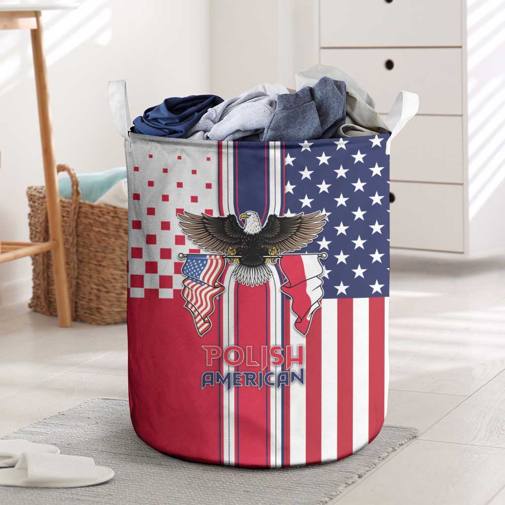 Polish American Heritage Month Laundry Basket Unique Style - Wonder Print Shop