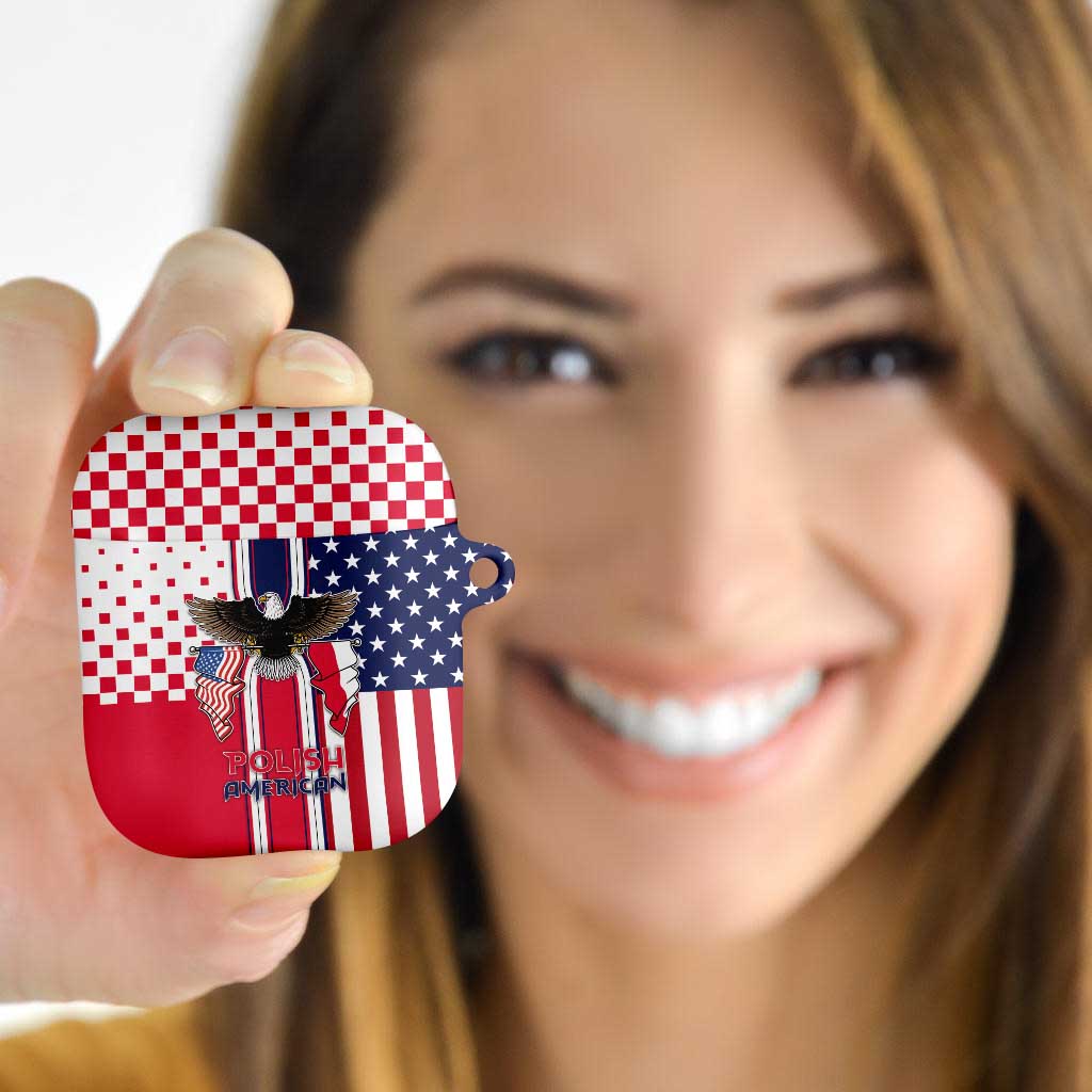 Polish American Heritage Month AirPods Case Unique Style - Wonder Print Shop