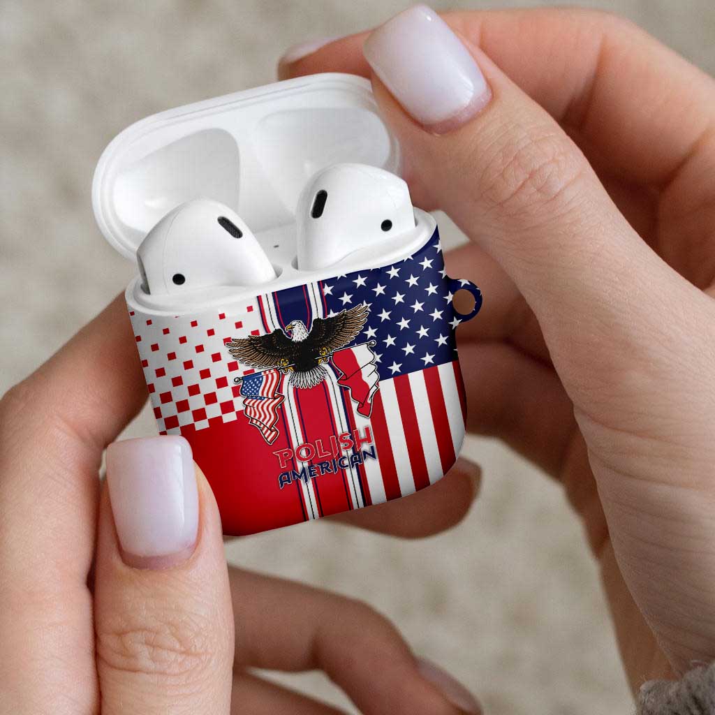 Polish American Heritage Month AirPods Case Unique Style - Wonder Print Shop