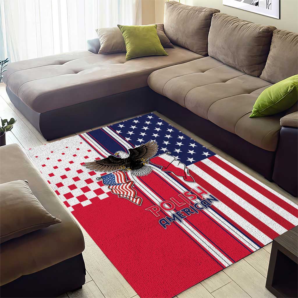Polish American Heritage Month Area Rug Unique Style - Wonder Print Shop