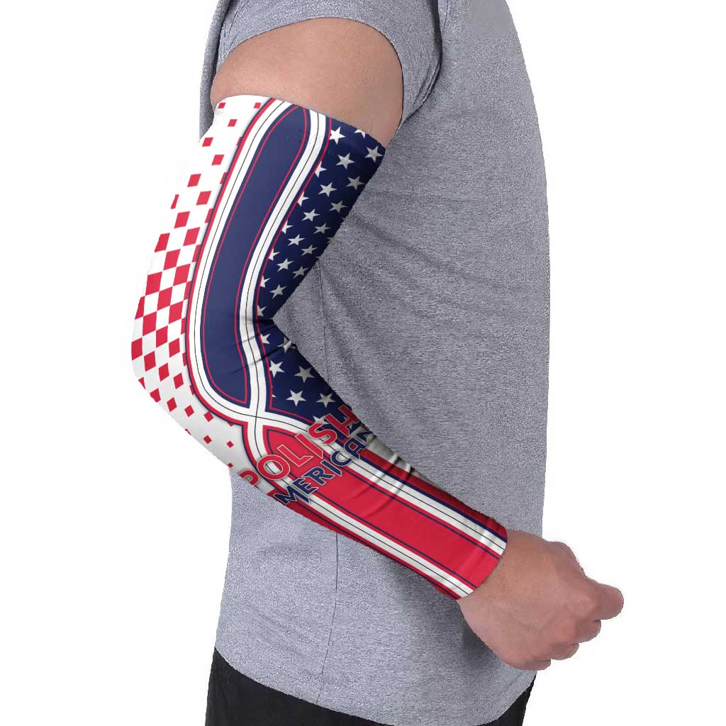 Personalized Polish American Heritage Month Arm Sleeves Unique Style - Wonder Print Shop