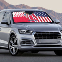 Polish American Heritage Month Auto Sun Shade Unique Style - Wonder Print Shop