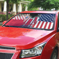 Polish American Heritage Month Auto Sun Shade Unique Style - Wonder Print Shop