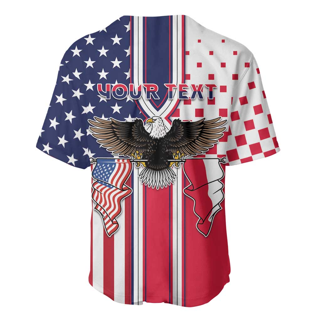 Personalized Polish American Heritage Month Baseball Jersey Unique Style - Wonder Print Shop