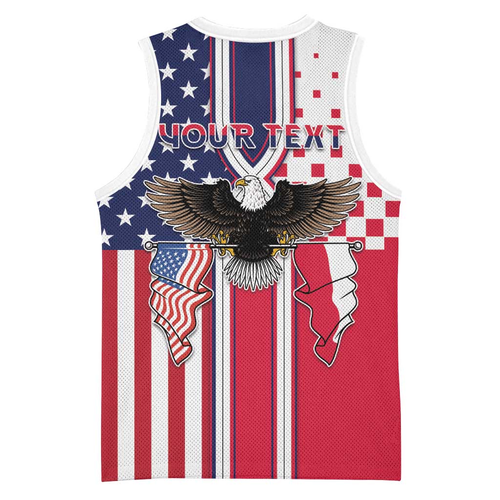 Personalized Polish American Heritage Month Basketball Jersey Unique Style - Wonder Print Shop