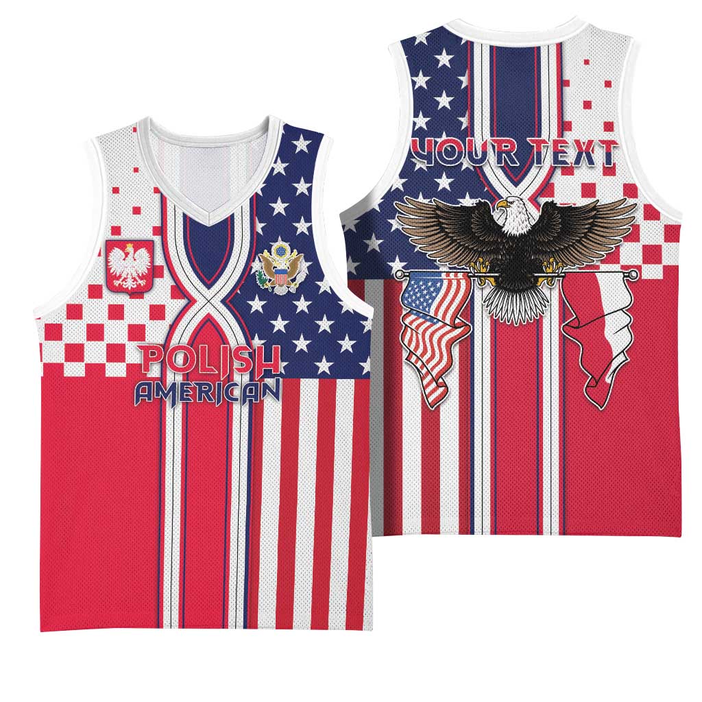 Personalized Polish American Heritage Month Basketball Jersey Unique Style - Wonder Print Shop