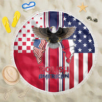 Polish American Heritage Month Beach Blanket Unique Style - Wonder Print Shop