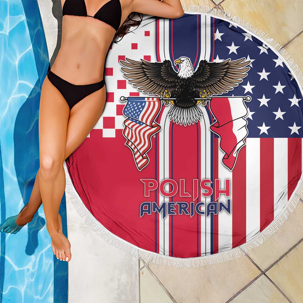Polish American Heritage Month Beach Blanket Unique Style - Wonder Print Shop