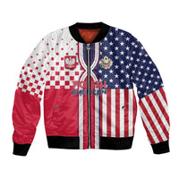 Personalized Polish American Heritage Month Bomber Jacket Unique Style - Wonder Print Shop