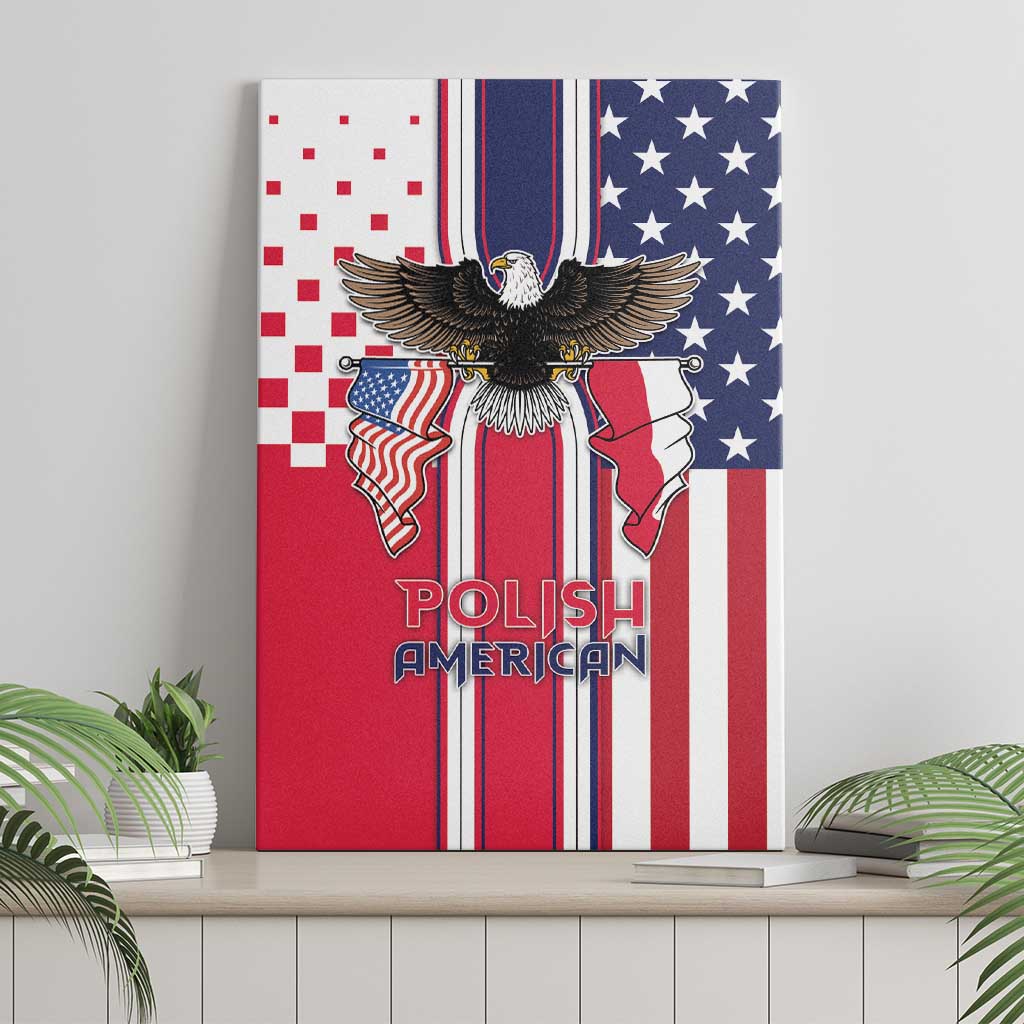 Polish American Heritage Month Canvas Wall Art Unique Style - Wonder Print Shop