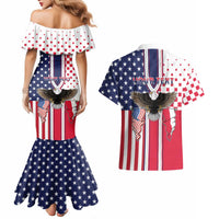 Personalized Polish American Heritage Month Couples Matching Mermaid Dress and Hawaiian Shirt Unique Style - Wonder Print Shop