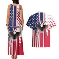 Personalized Polish American Heritage Month Couples Matching Tank Maxi Dress and Hawaiian Shirt Unique Style - Wonder Print Shop
