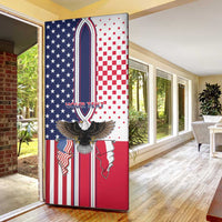 Personalized Polish American Heritage Month Door Cover Unique Style - Wonder Print Shop