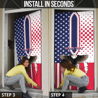Personalized Polish American Heritage Month Door Cover Unique Style - Wonder Print Shop