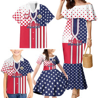Personalized Polish American Heritage Month Family Matching Mermaid Dress and Hawaiian Shirt Unique Style - Wonder Print Shop