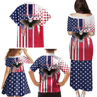 Personalized Polish American Heritage Month Family Matching Puletasi and Hawaiian Shirt Unique Style - Wonder Print Shop