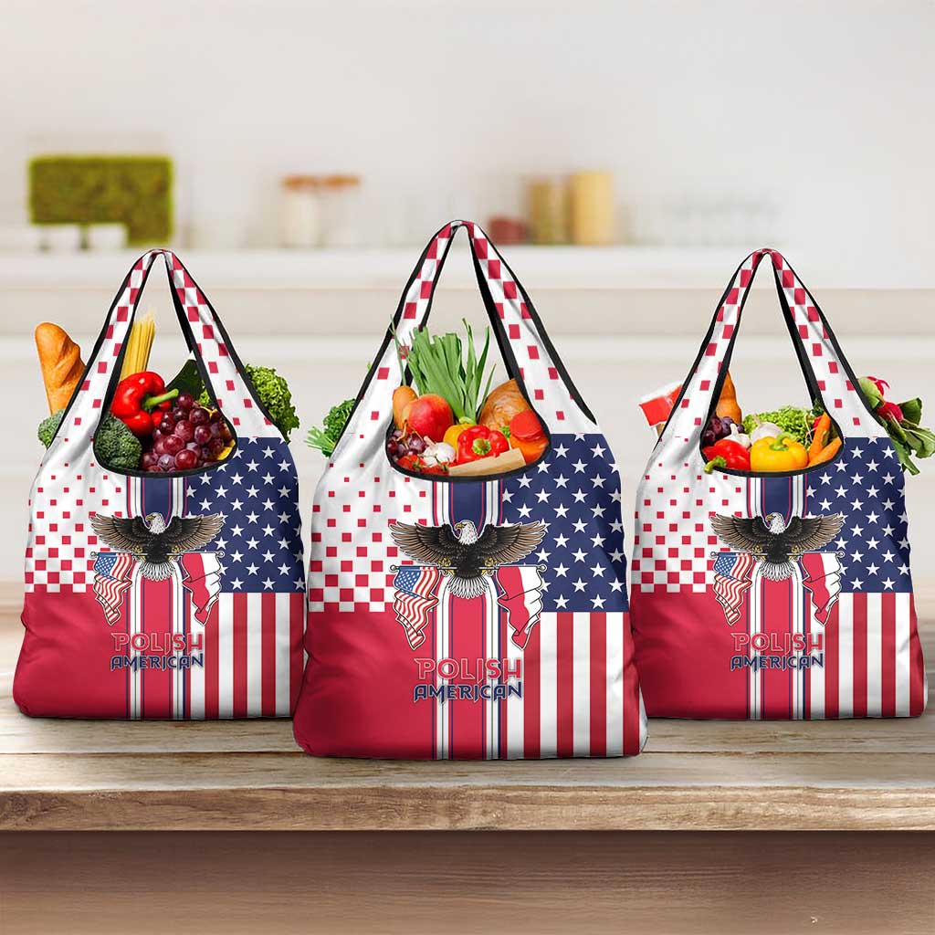 Polish American Heritage Month Grocery Bag Unique Style - Wonder Print Shop
