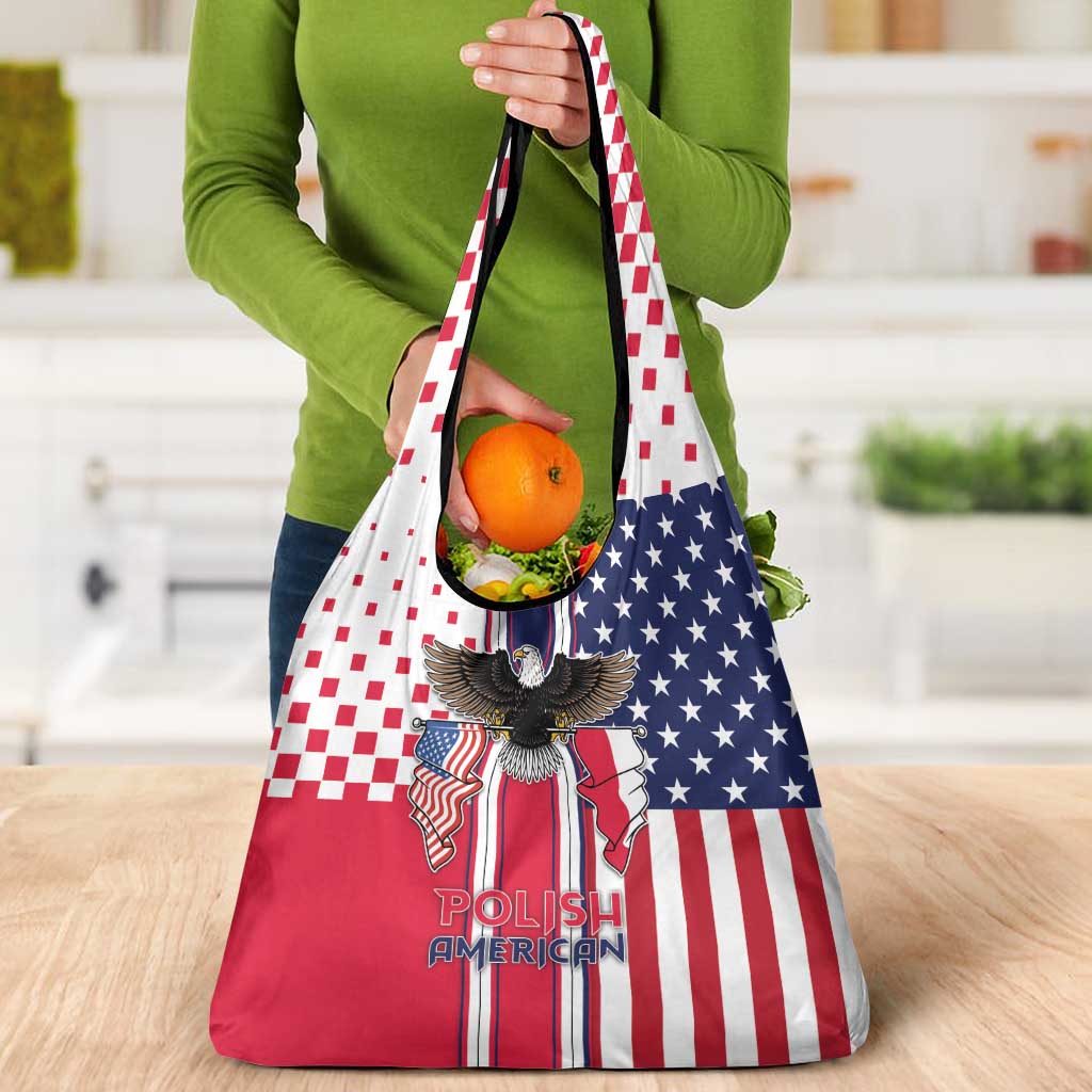Polish American Heritage Month Grocery Bag Unique Style - Wonder Print Shop