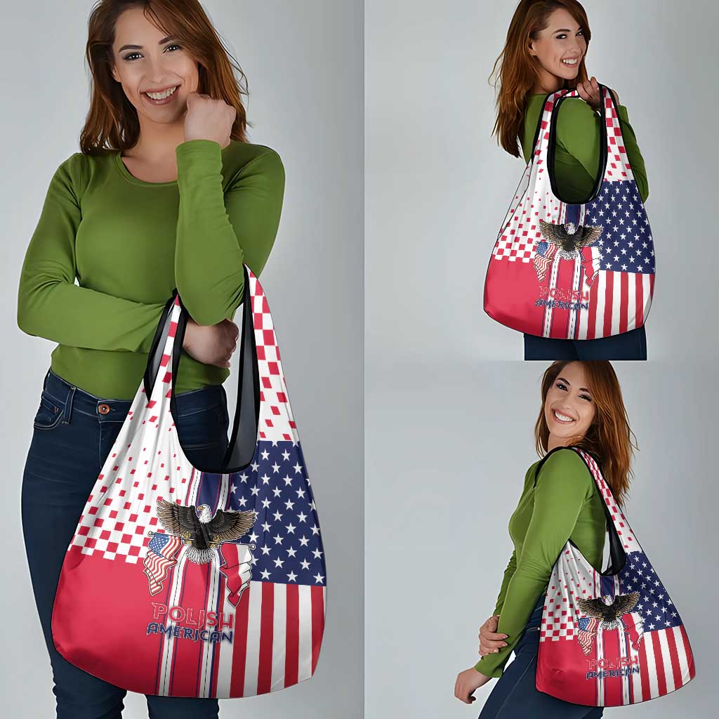 Polish American Heritage Month Grocery Bag Unique Style - Wonder Print Shop