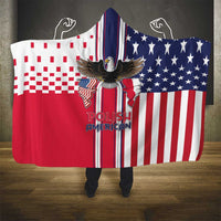 Polish American Heritage Month Hooded Blanket Unique Style - Wonder Print Shop