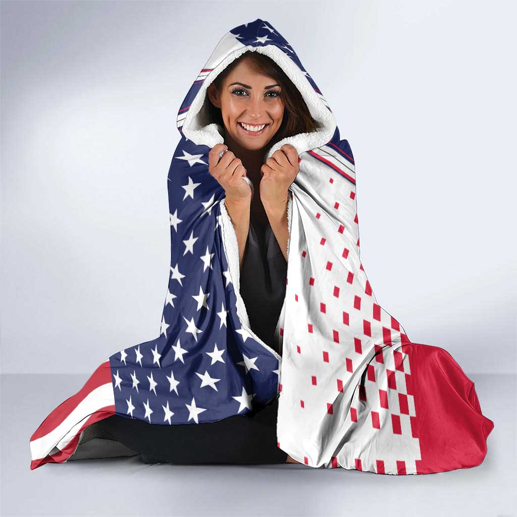 Polish American Heritage Month Hooded Blanket Unique Style - Wonder Print Shop
