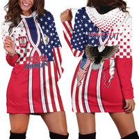 Personalized Polish American Heritage Month Hoodie Dress Unique Style - Wonder Print Shop