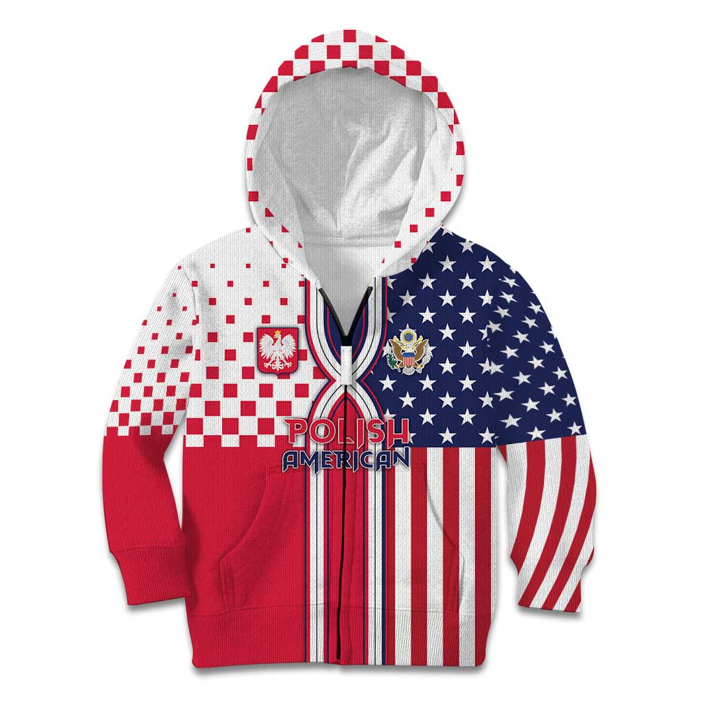 Personalized Polish American Heritage Month Kid Hoodie Unique Style - Wonder Print Shop