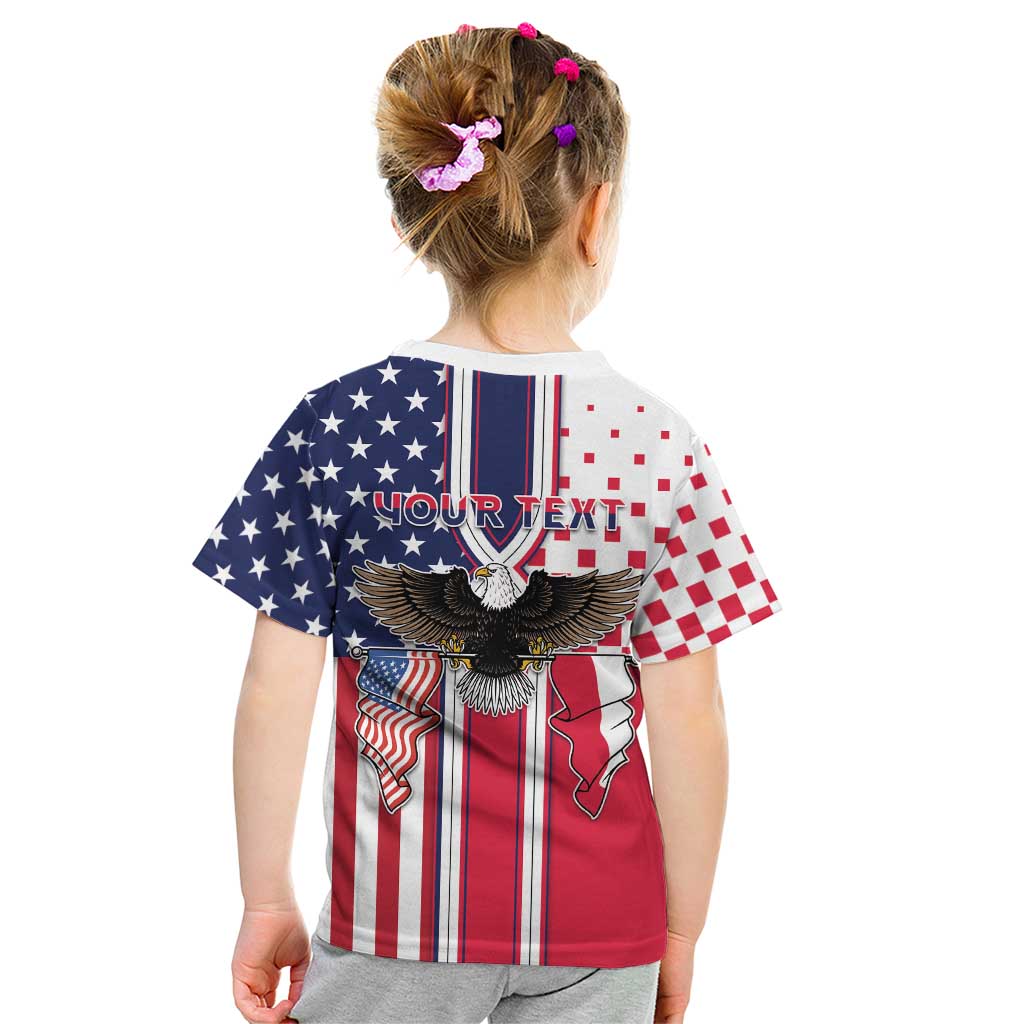 Personalized Polish American Heritage Month Kid T Shirt Unique Style - Wonder Print Shop