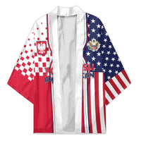 Personalized Polish American Heritage Month Kimono Unique Style - Wonder Print Shop