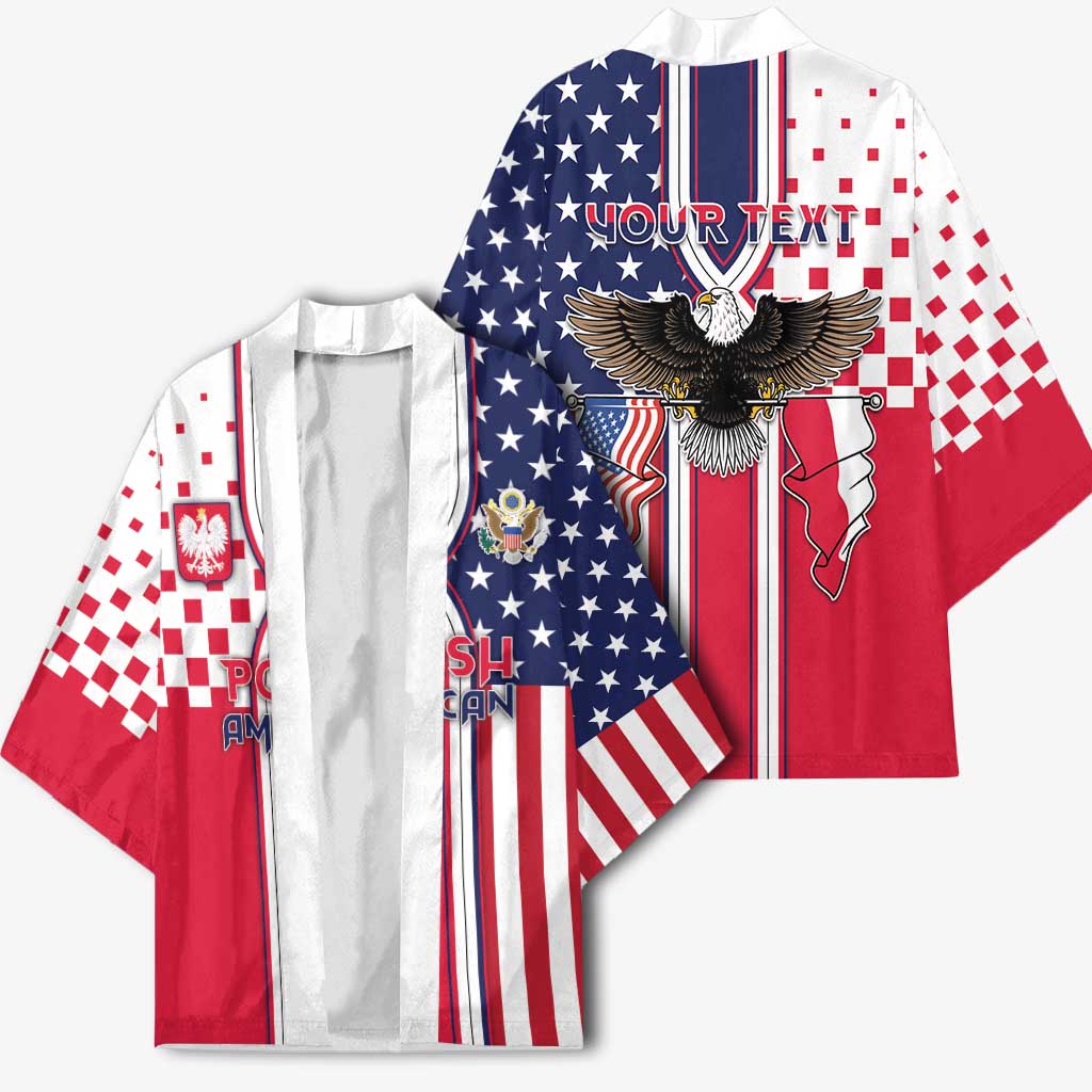 Personalized Polish American Heritage Month Kimono Unique Style - Wonder Print Shop