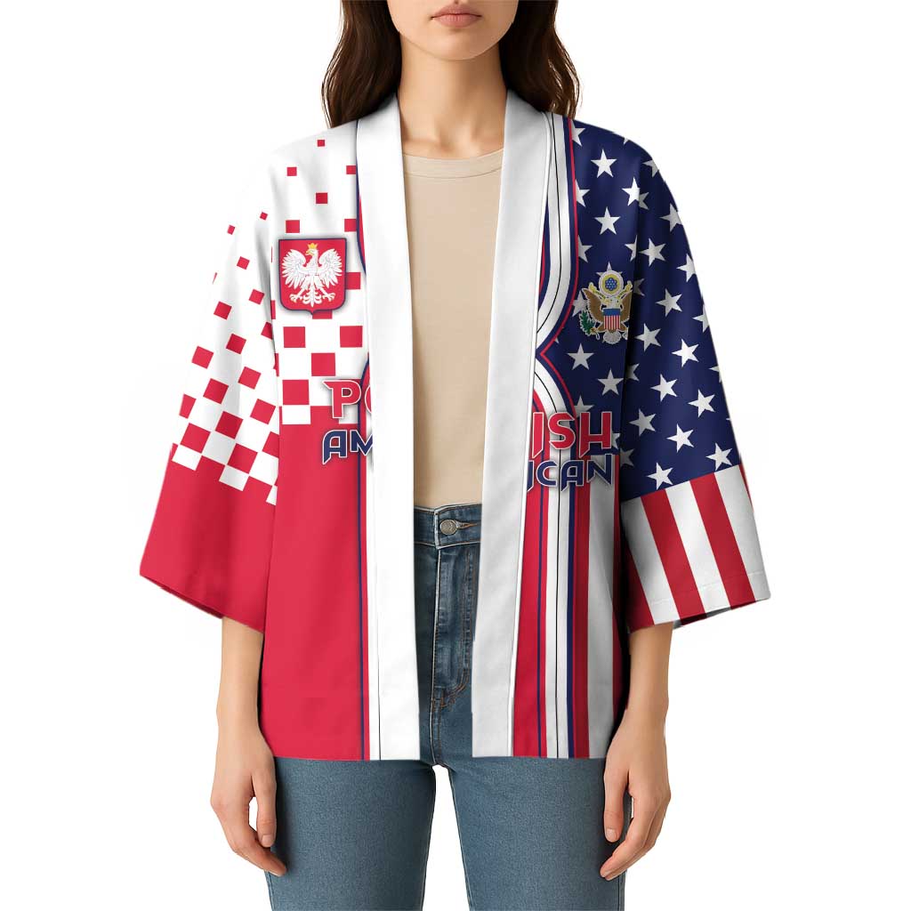 Personalized Polish American Heritage Month Kimono Unique Style - Wonder Print Shop