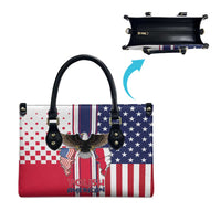 Polish American Heritage Month Leather Bag Unique Style - Wonder Print Shop