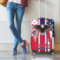 Polish American Heritage Month Luggage Cover Unique Style - Wonder Print Shop