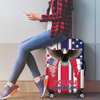 Polish American Heritage Month Luggage Cover Unique Style - Wonder Print Shop