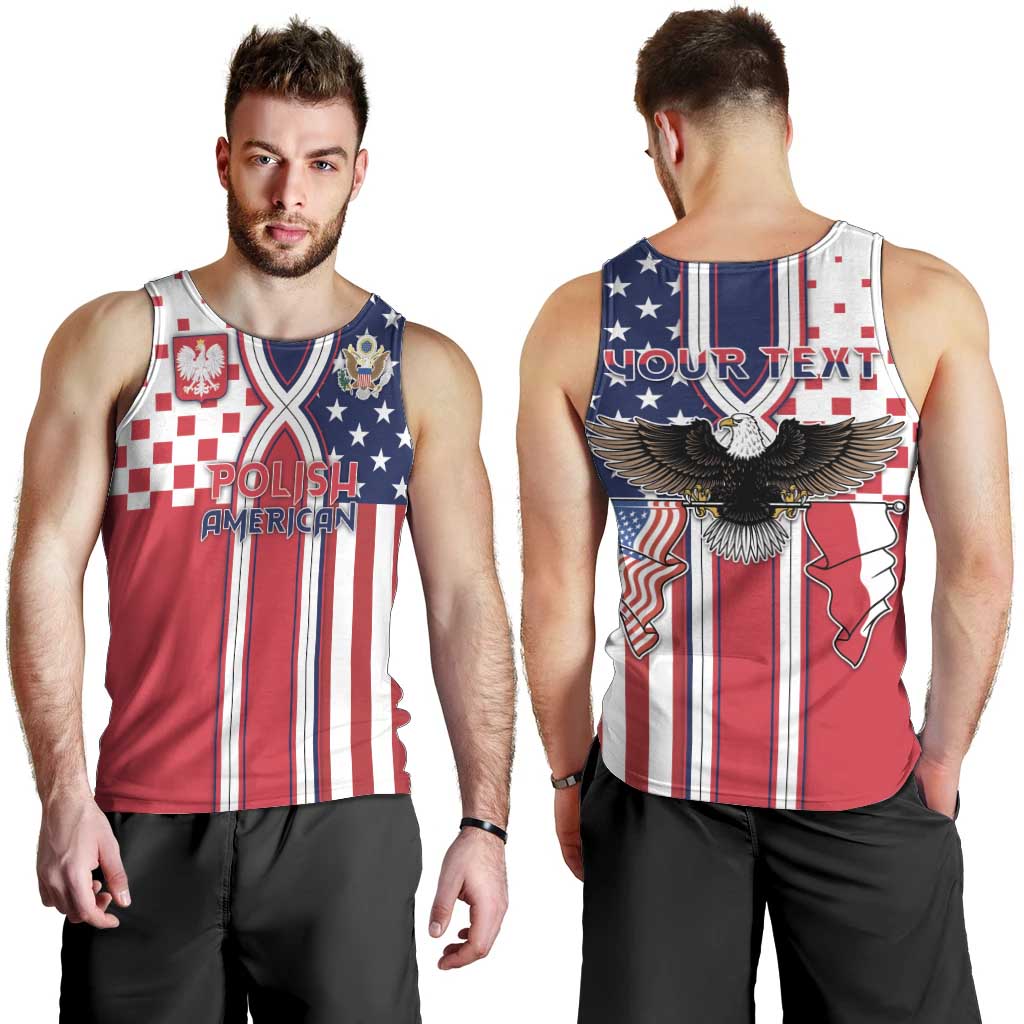 Personalized Polish American Heritage Month Men Tank Top Unique Style - Wonder Print Shop