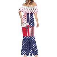 Personalized Polish American Heritage Month Mermaid Dress Unique Style - Wonder Print Shop
