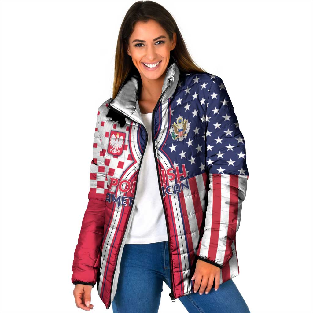 Personalized Polish American Heritage Month Padded Jacket Unique Style - Wonder Print Shop