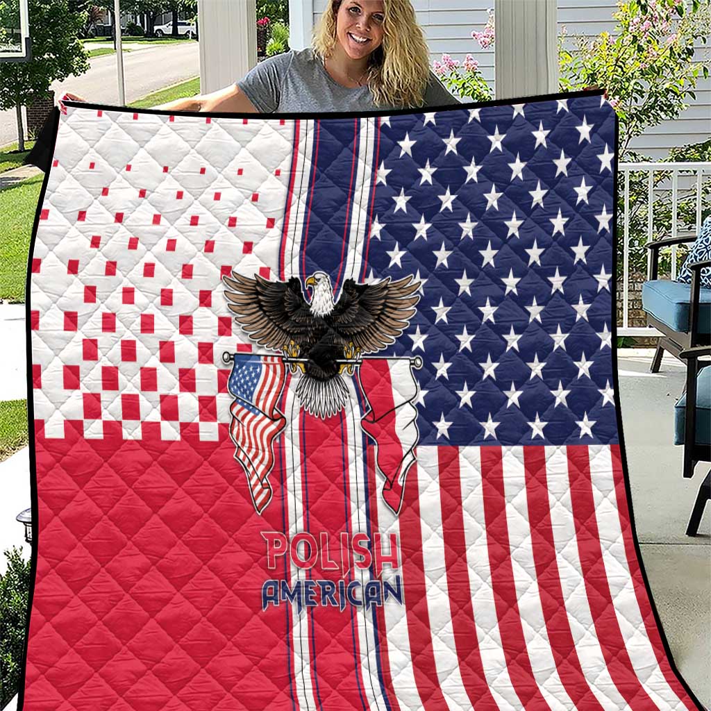 Polish American Heritage Month Quilt Unique Style - Wonder Print Shop